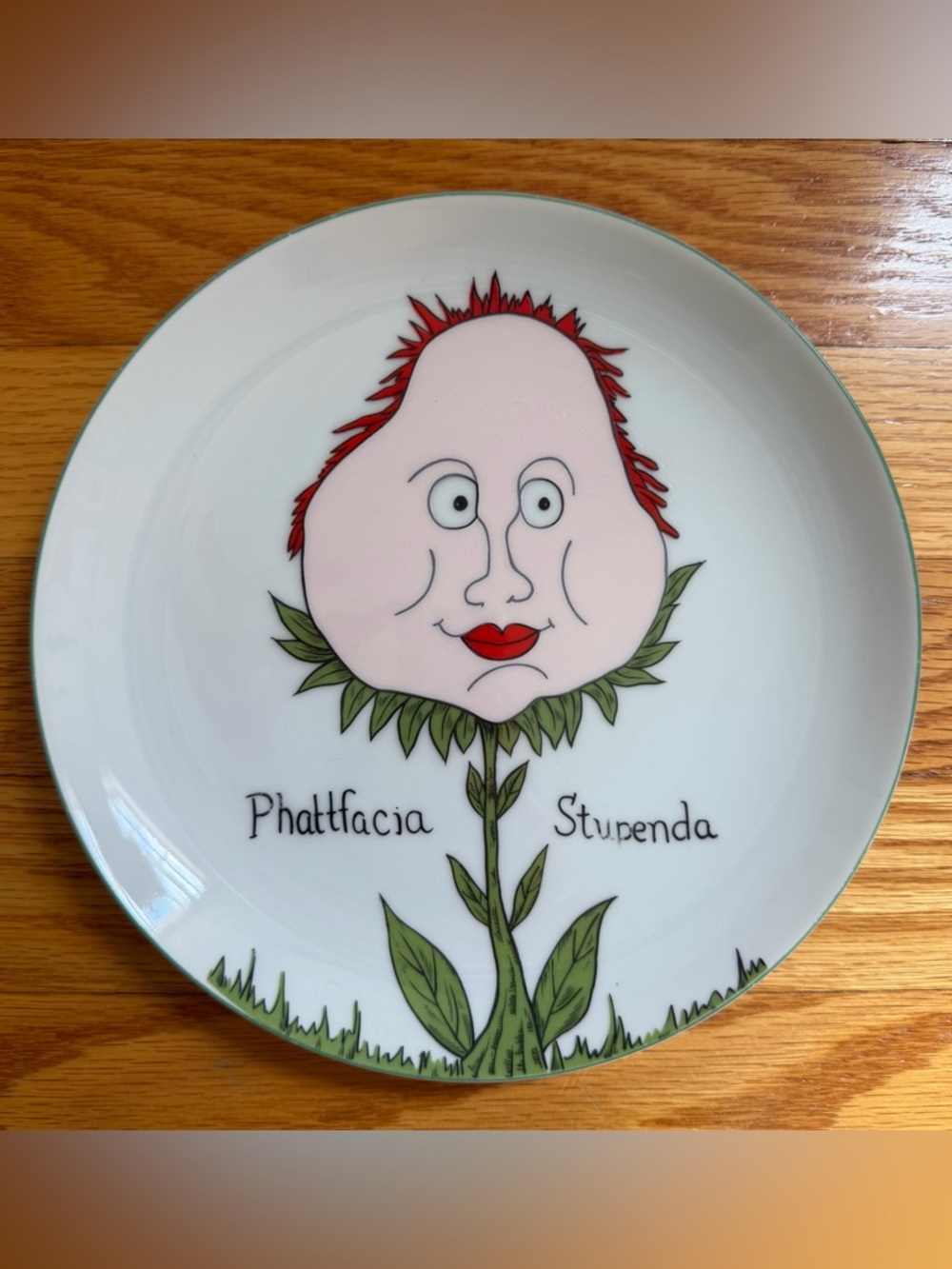 Franci Villa Vanilla Taste Setter: Phattfaccia Stupenda Decorative Plate